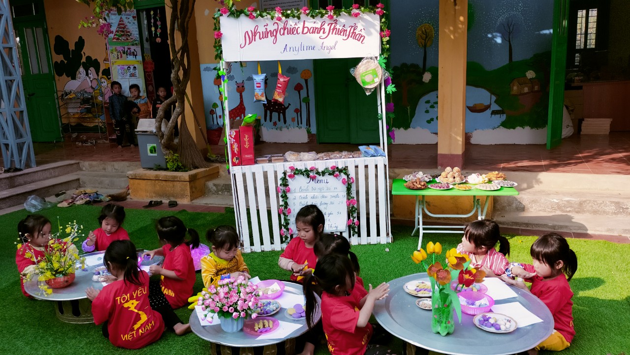 trải nghiệm làm bánh trôi, bán dán